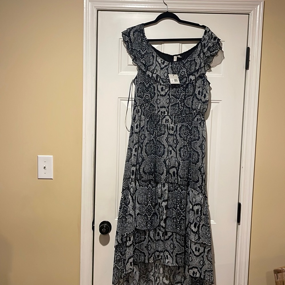 Black and White Dress